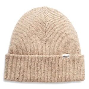 Madewell Neutral Speckled Knit Cuffed Beanie